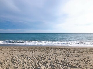 [Spain] View of beautiful Burriana beach (Nerja)