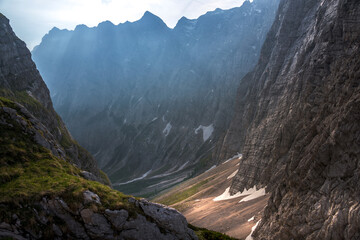 Epic mountain landscape