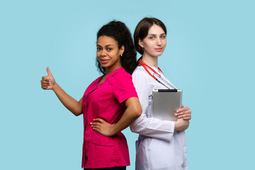 Diverse Ethnicities Medical Team