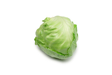 Cabbage isolated on white background.