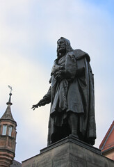 Monument to Albrecht Durer in Nuremberg, Germany