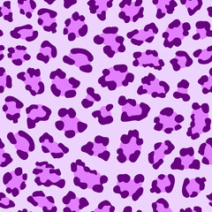 purple leopard seamless pattern. leopard spots, animal print, animal pattern. good for fabric, textile, fashion, dress, background, wallpaper.