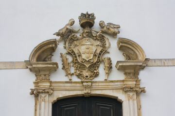 Rich decoration of Museum of Aveiro - Santa Joana (Old Monastery of Jesus) in Aveiro, Portugal