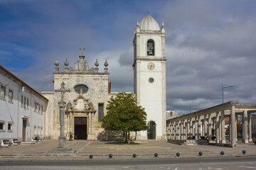 Fototapeta na wymiar Cathedral of Aveiro or Church of São Domingos in Aveiro, Portugal