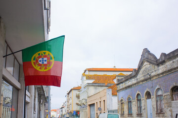 Flag of Portugal in Aveiro