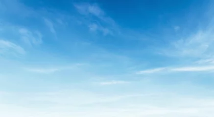 Ingelijste posters beautiful blue sky with white cloud in sunrise © lovelyday12