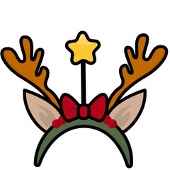 Christmas Party Hats Costume | Art by Nytlyts