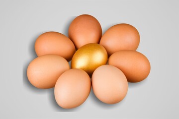 fresh egg ready to cooked , food concept