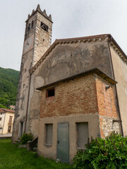 Fototapeta premium Revine Lago a small village near Treviso in Italy