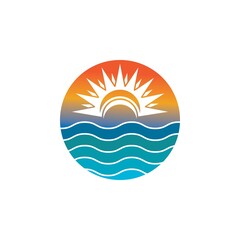 Sun Vector illustration Icon