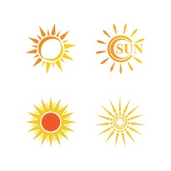Sun Vector illustration Icon