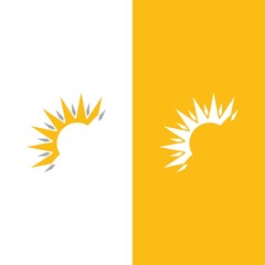 Sun Vector illustration Icon