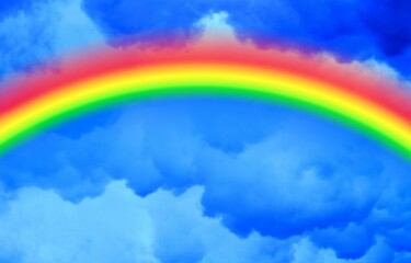Obraz na płótnie Canvas Rainbow Background Very Cool