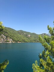 lake in the mountains