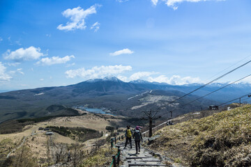 長野　車山高原　ハイキング