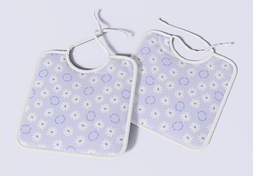 Classic Baby Bib Mockup