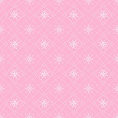 seamless background, flowers, stars, snowflakes, knitting, linear pattern, endless texture, wallpaper, paper background, textiles, fabric, packaging, holiday
