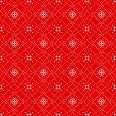 seamless background, flowers, stars, snowflakes, knitting, linear pattern, endless texture, wallpaper, paper background, textiles, fabric, packaging, holiday