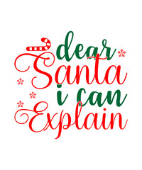 Santa t shirt, mug design