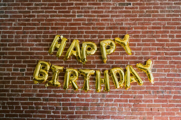 Obraz premium Happy Birthday Balloons