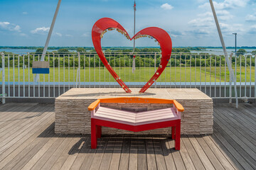 埼玉県加須市　道の駅かぞわたらせ　恋人の聖地