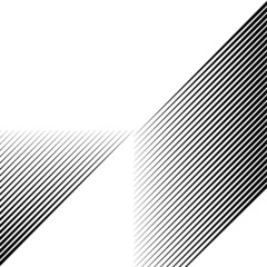 Lines pattern. Diagonal stripes illustration. Striped image. Linear background. Strokes ornament. Abstract wallpaper. Modern halftone backdrop. Digital paper, web design, textile print. Vector work