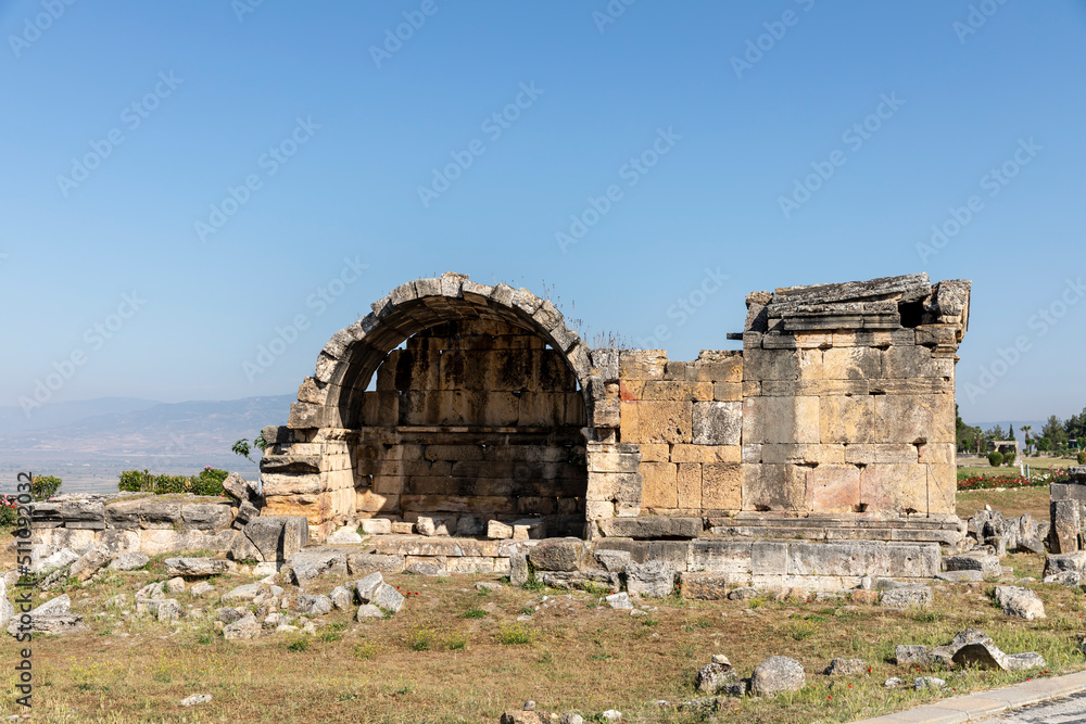 Sticker gates of hades. hierapolis