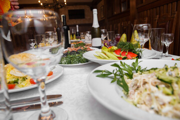 a delicious snack on the table