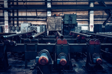 Iron and Steel Factory or Pipe Mill located in Taganrog South of Russia