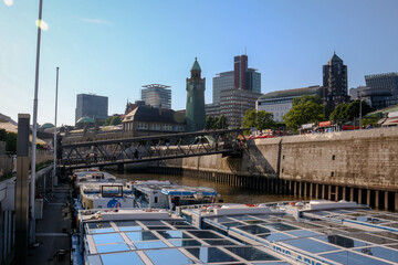 Fototapeta premium Views from the city of Hamburg, Germany