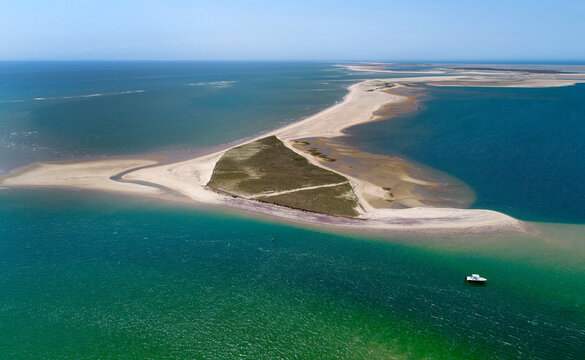 South Beach Island and Monomoy Aerial at Chatham, Cape Cod