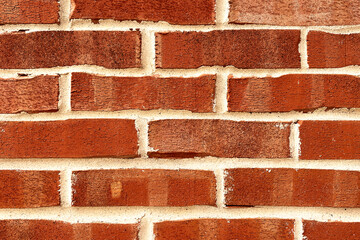 vintage red brick wall closeup interior design retro style house home chimney bricks