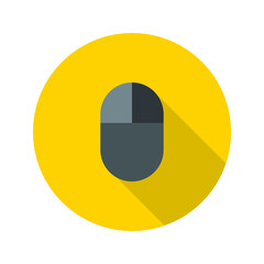mouse icon vector for website symbol presentation