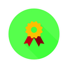 award icon vector for website symbol presentation