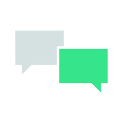 Fototapeta premium conversation icon vector for website symbol presentation