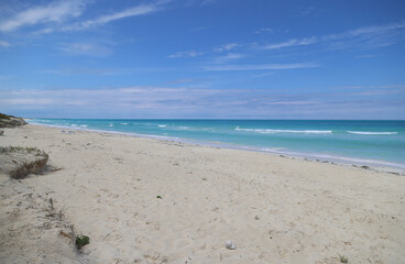 The beach of Cayo Santa Maria, Cuba