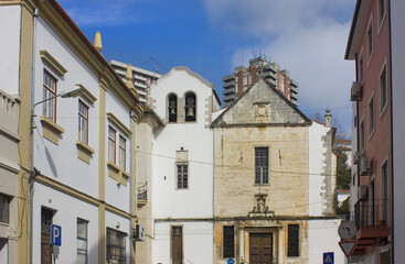 Fototapeta na wymiar Church of Grace (College and church of Our Lady of Grace) in Old Town of Coimbra, Portugal