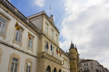 Fototapeta na wymiar Town Hall in Coimbra, Portugal 