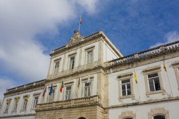 Fototapeta na wymiar Town Hall in Coimbra, Portugal