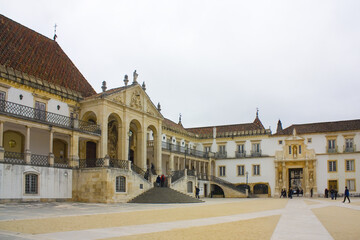 Fototapeta na wymiar Famous Coimbra University, Portugal
