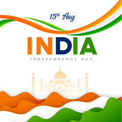 Indian Independence Day 15 August National Poster Social Media Poster Banner 