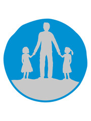 Vater 2 Töchter Kreis 