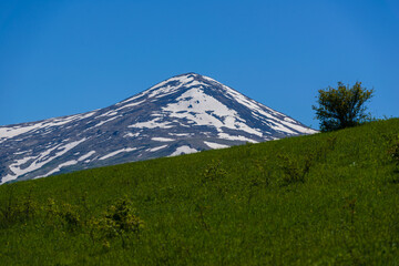 Pambak range with Maymekh mountain in Armenia