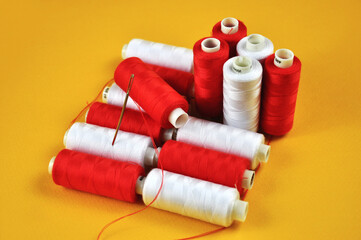 Needle and thread for needlework