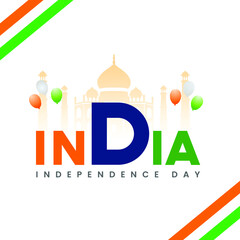 
Indian Independence Day 15 August National Poster Social Media Poster Banner Free Vector
