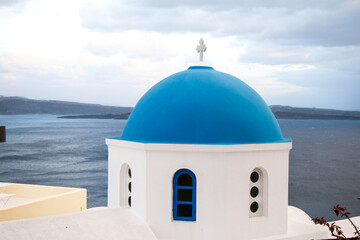 Santorini Blue church