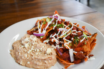 chilaquiles pastor 