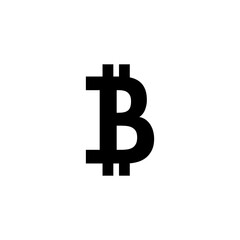 Obraz premium Bitcoin logo. Crypto currency btc vector icon.