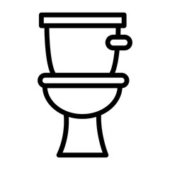 toilet icon vector