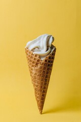 ice cream cone sweet bright colorfully food